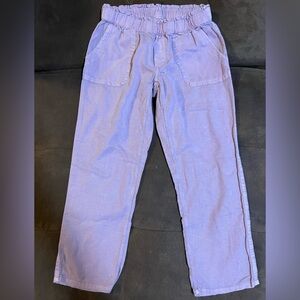Cat & Jack Lavender Elastic Waist Jeans Size S 6/7